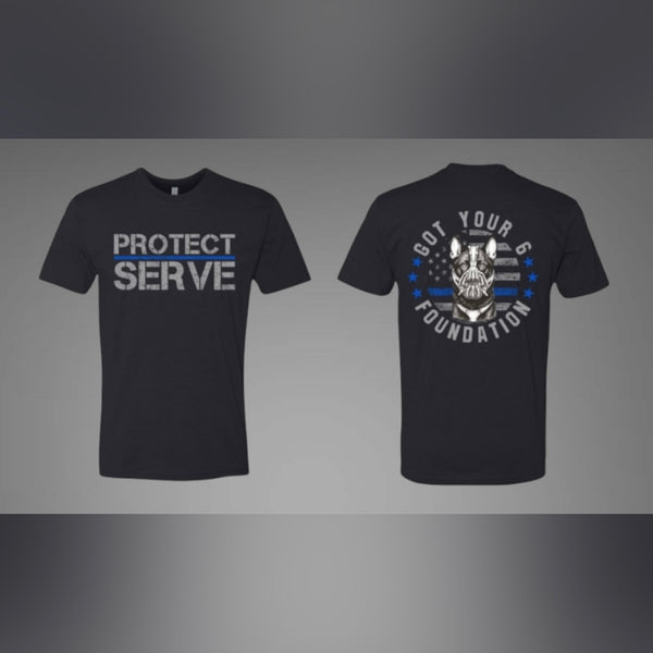 GY6: Protect & Serve T-Shirt (K9 Edition) (Unisex)